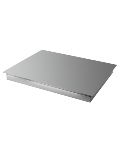 Piano Riscaldato da Incasso - Dim: 69,5x58x7 - 2x GN1/1 - DRXWT02