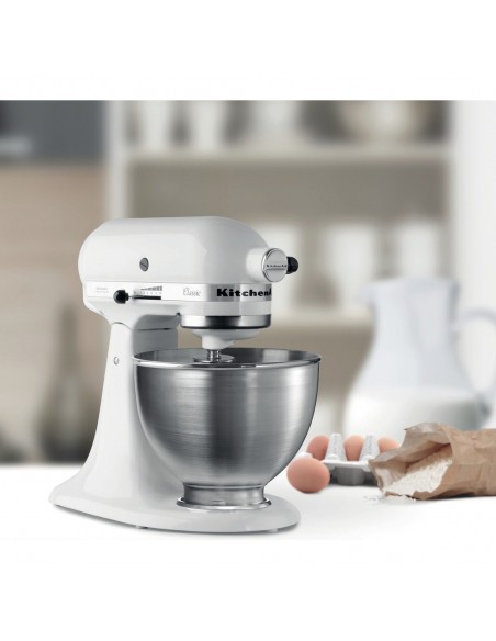Impastatrice Planetaria KitchenAid Classic Bianca Capacità Ciotola 4Lt