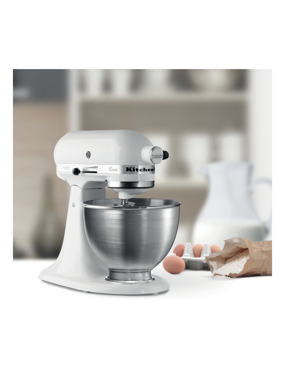 KITCHENAID CLASSIC Capacità 4,25 Lt 5K45SSEWH