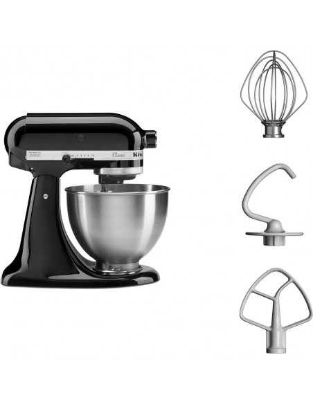 Impastatrice Planetaria KitchenAid Classic Nera Ciotola 4 Lt