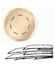 Trafila Bronzo TAGLIATELLE per FAMA FMPM102 - FT10S