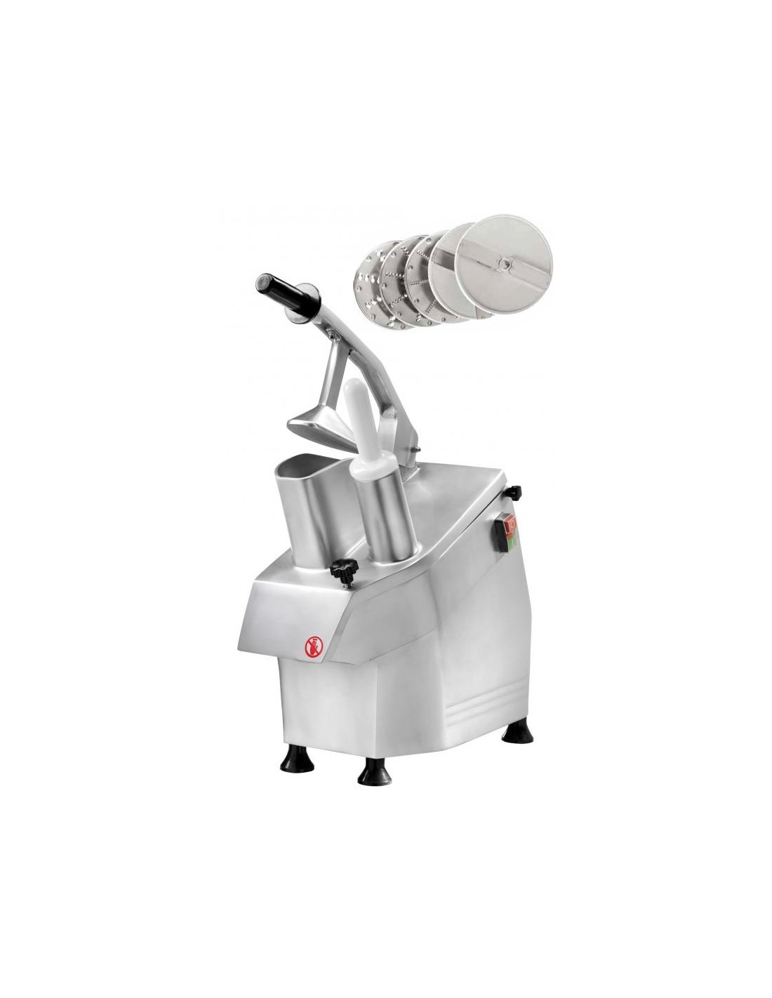 Tagliaverdure Elettrico Nictemaw 5 In 1 - Grattugia E Affettatrice Con 5 Lame - Foto 5