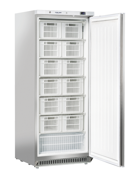 Congelatore con 13 Cassette Esterno Acciaio 600 Lt - CNX613