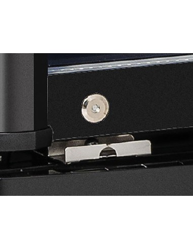 Frigorifero Bevande Nero Opalina e Led - 300 Lt - DC328CB