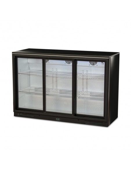 Frigo Bevande Retro Banco 3 Porte Scorrevoli 272 Lt - SELFBAR3