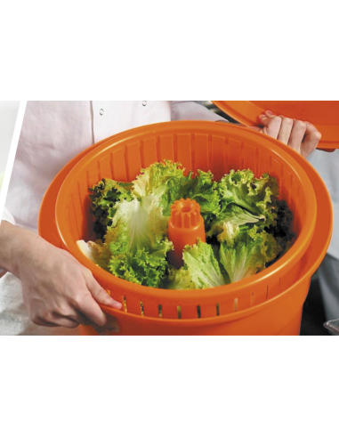 Asciuga Insalata Elettrico Tubo Scarico Acqua Capacità 20 Lt - EM20