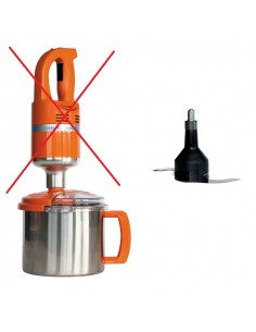 Accessorio DYNACUTTER con Vasca + Coltello Liscio - AC055