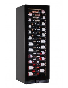 Cantinetta Vino Ventilata Nera Porta Vetro - CW180G1TB
