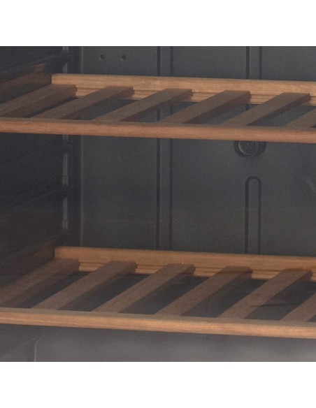 Cantina Vino Verticale 5 Mensole Legno Dimensione 595x630x1860 mm