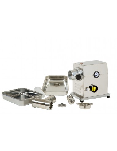 Tritacarne Elettrico - Produzione Oraria 250 Kg - Bocca 22 mm - 22T