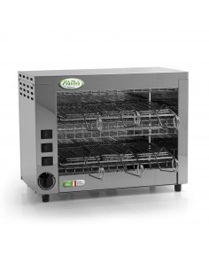 Tostiera Elettrica Acciaio Inox 6 Pinze Potenza 2800 W - Q12