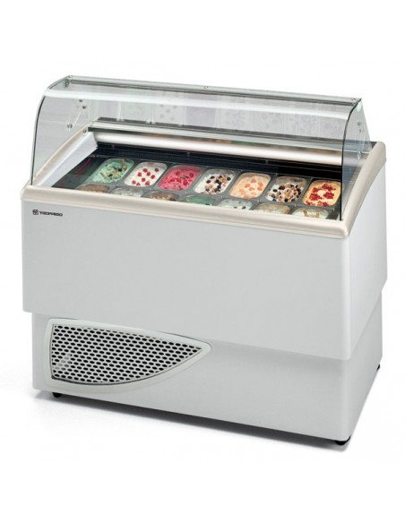 Banco Gelato Mantecato per 14 Vaschette Gelato - CARISMA7+7