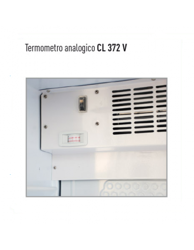 Frigo Vetrina Bibite - Luce Led - Capacità 342 Lt - CL372V Bianco