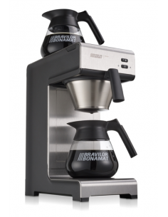 Macchina da Caffè Americano con Filtro Inox 2 Piastre Calde - MONDO