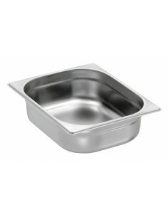 Bacinella GN 1/2 Acciaio Inox - H 100 mm - 5 Pezzi  - GN012100