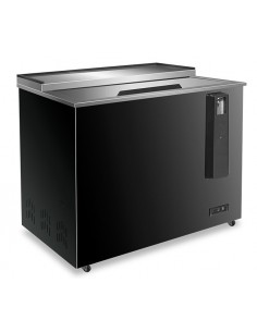 Pozzetto Frigo Bevande Nero - Porta Scorrevole - 279 Lt - BTG90