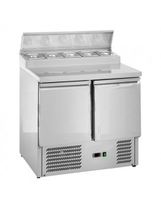 Saladette Refrigerata Statica Capacità 5 GN 1 / 6 - AK240S
