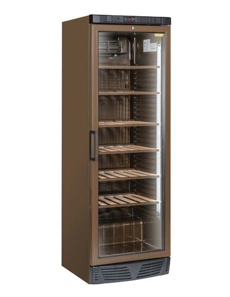 Frigo per Vino Verticale Colore Marrone Digitale 6 Ripiani - TW400