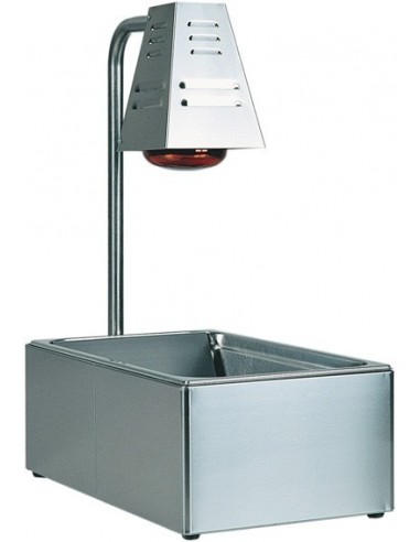 Lampada Riscaldante Alimenti - Lampada con Vasca GN1/1 - BI4719
