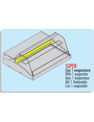 Vetrina Refrigerata per Salumi e Gastronomia - SUPER1500SS