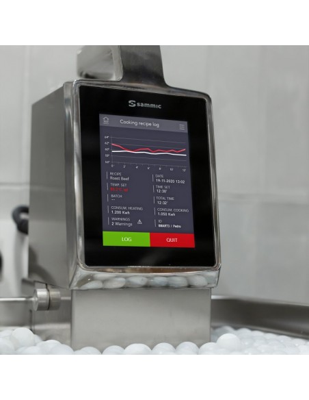 Roner Cottura Bassa Temperatura Display Touch Capacità Vasca 56 Lt