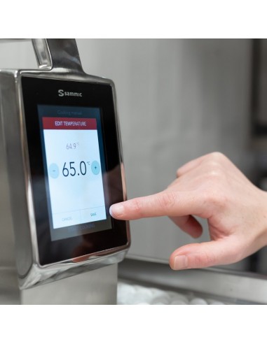 Roner Cottura Bassa Temperatura Display Touch Capacità Vasca 56 Lt