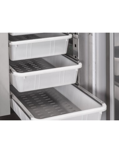 Armadio Frigo per Pesce Acciaio Inox GN2/1 - QRX688FH