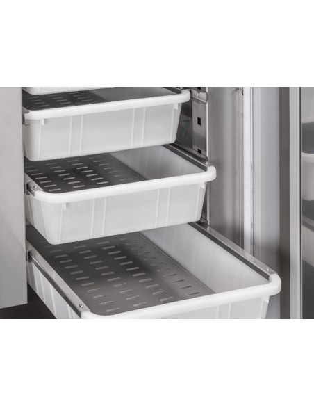 Armadio Frigo per Pesce Acciaio Inox GN2/1 - QRX688FH