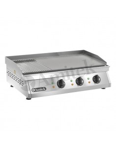 Fry Top Elettrico da Banco Piano Doppio Liscio e Rigato - FT3M