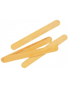 Bastoncini Piatti di Legno - Scatola da 500 pezzi - ABH1