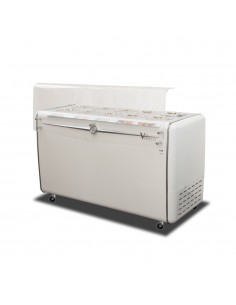 Vetrina Gelato Mantecato 10 Carapine con Riserva - VIAVENETO10C