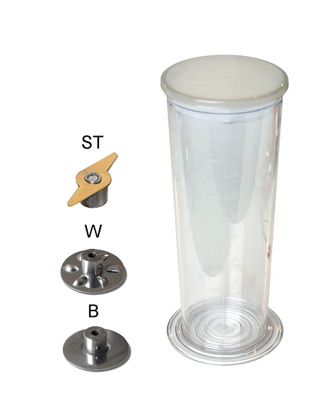 Coltello a 2 Lame + 2 Dischetti + Caraffa ( 1 Lt ) - SERIE MINI