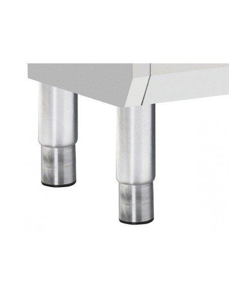 Vetrina Refrigerata Porta Ingredienti Coperchio Inox - 6xGN 1/4 - VRX14/33S/S