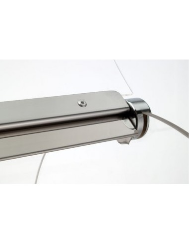 Vetrina Neutra da Banco Acciaio Inox Cupola 1 Ripiano - BN81