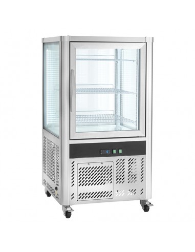 Vetrina Pasticceria Refrigerata Ventilata - 4 Lati Espositivi - AK200PR