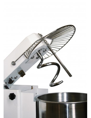 Impastatrice a Spirale 2 Velocità Testa Sollevabile Vasca Estraibile 22Lt - IR222V