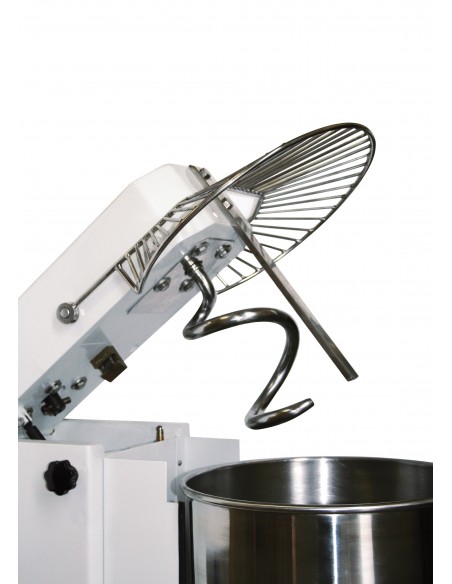 Impastatrice a Spirale 2 Velocità Testa Sollevabile Vasca Estraibile 22Lt - IR222V