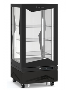 Vetrina Refrigerata Ventilata per Cioccolatini 3 Ripiani in Vetro