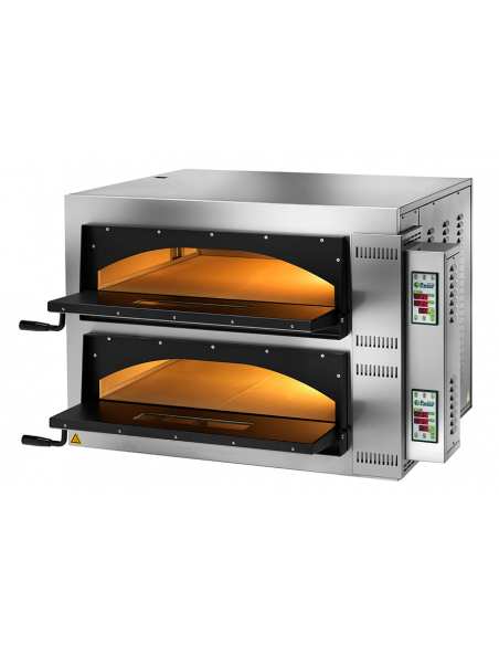 Forno Elettrico Pizza Digitale - 2 Camere Cottura - FMD4+4