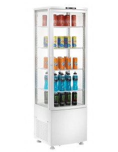 Vetrina Refrigerata Verticale 4 Griglie - Capacità 235 Lt