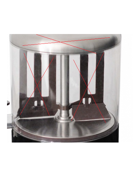 Gruppo Vasca per Cioccolatiera Mod. C02 - CIO01157