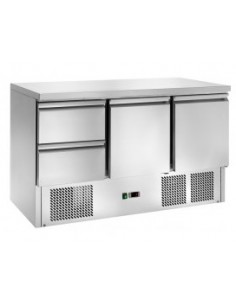 Saladette Refrigerata Statica - 2 Cassetti + 2 Sportelli - AK9432D