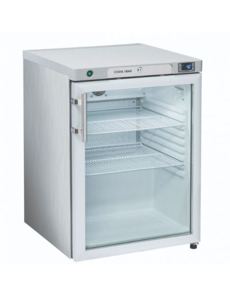 Armadio Refrigerato Porta Vetro Esterno Acciaio - CRXG2
