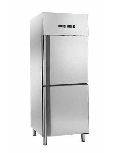 Frigo Congelatore Verticale Acciaio Inox GN2 / 1 - AK600DTV