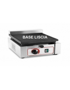 Piastra di Cottura in Ghisa - Piastra Singola - Base Liscia - PS1010LB