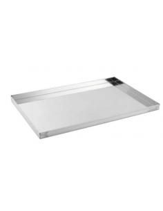 Teglia in Lamiera Inox A430 - Dimensioni mm 600x400x25h - TP64I