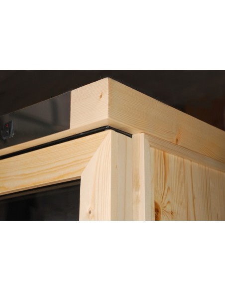 Frigo per Vino Verticale in Legno Porta Vetro - CLW420LNATURAL