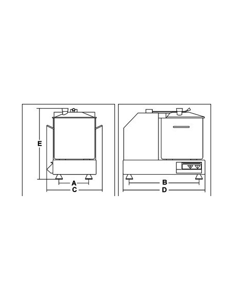 Cutter con Variatore Velocità - Capacità 3,3 lt - C4VV