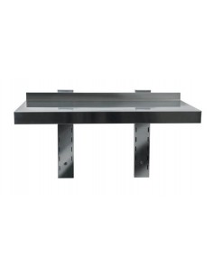 Mensola Inox - Dim: 600X300X40h mm - GDWBS1R63