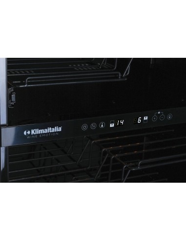 Frigo per Vino Ventilato Porta Vetro Doppia Temperatura - CW160G2TB
